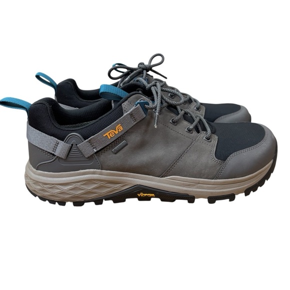 Teva Grandview GTX Low In Gray & Blue Leather Hiking Boots Men’s Sz 11.5 1134094 - Picture 7 of 7